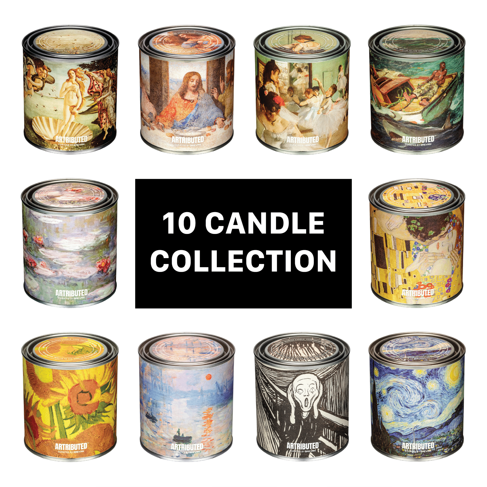 Art Candle Gift Set