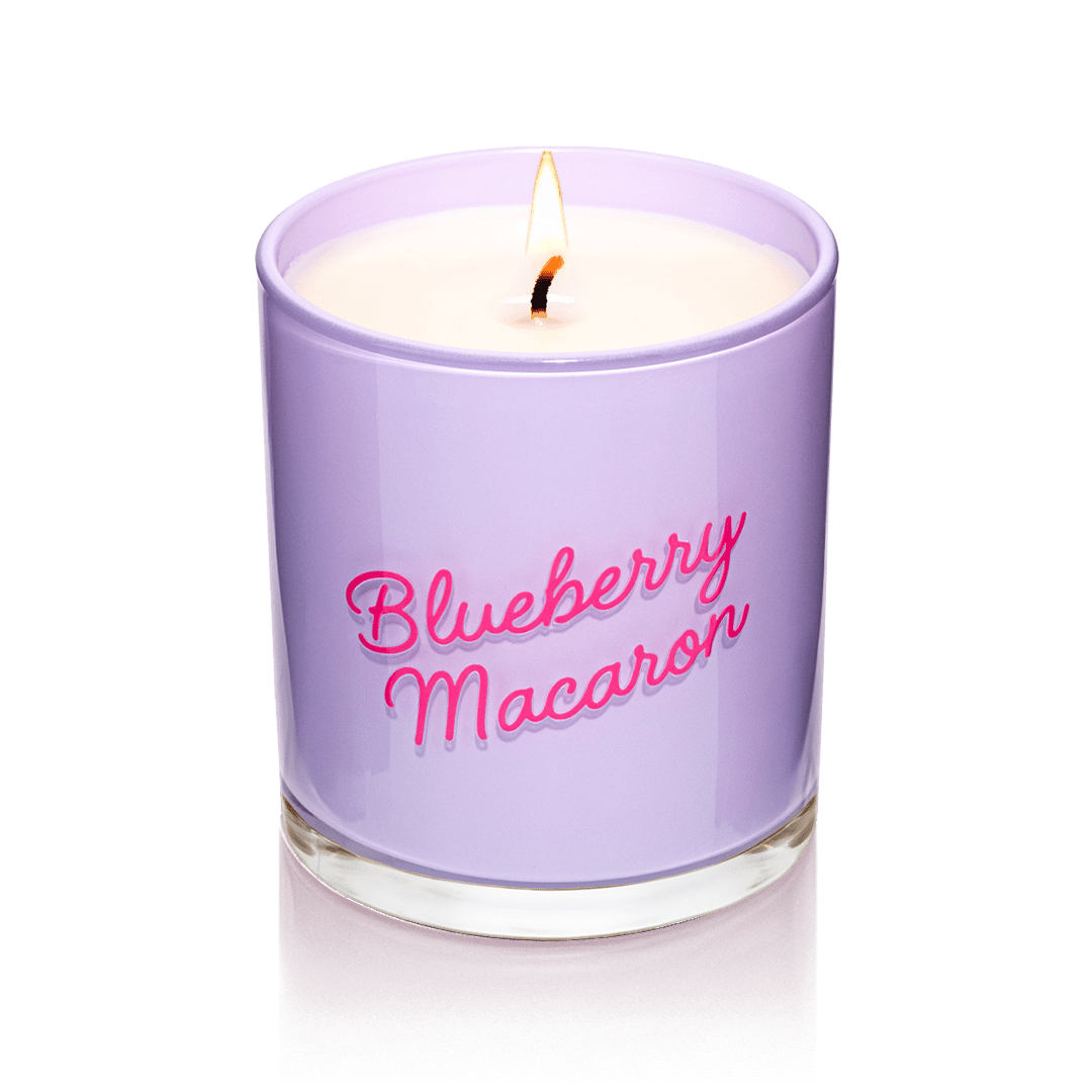 Blueberry Macaron Candle