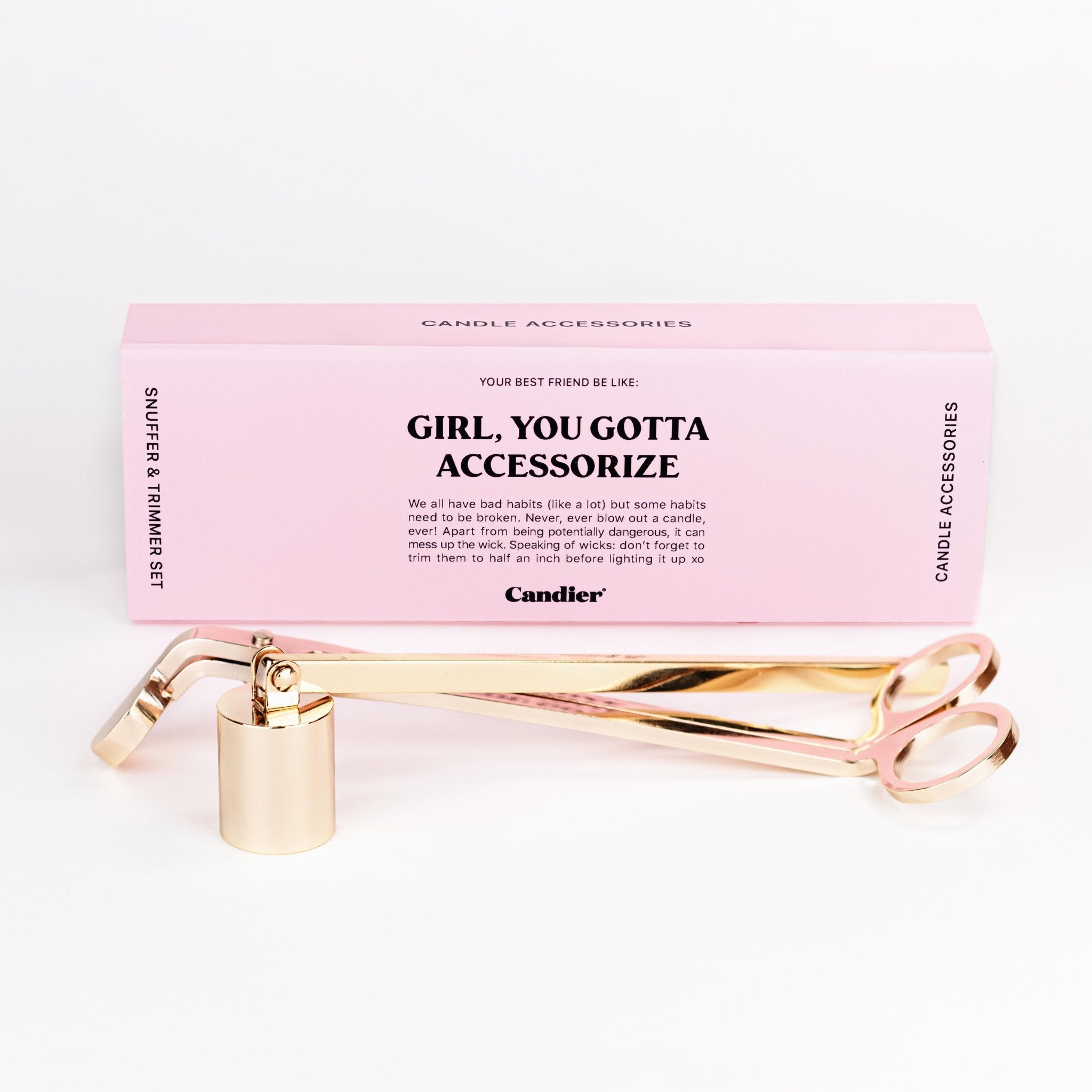 Wick Trimmer + Candle Snuffer Set