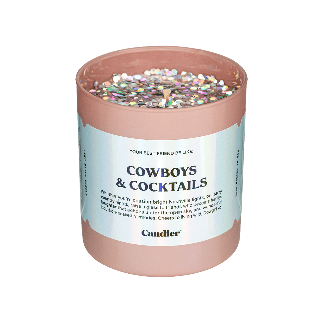 Cowboys & Cocktails Candle