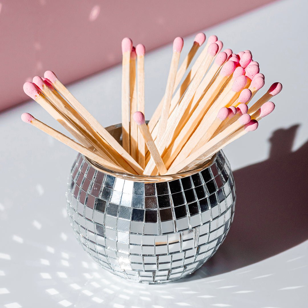 Disco Ball Match Striker & Matches Bundle