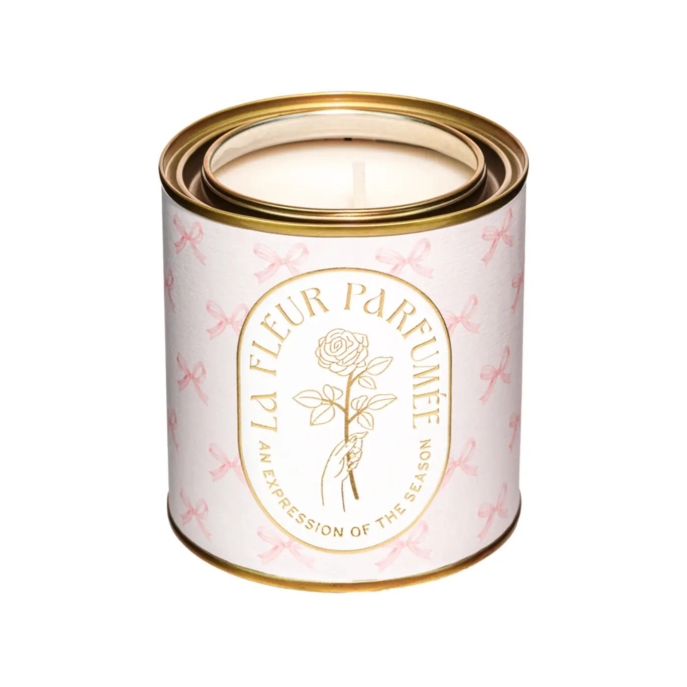 La Fleur Coquette Bow Candle